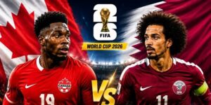 Canada vs Qatar cùng sở hữu 1 điểm trong tay